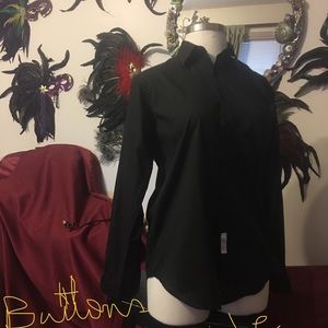 🔴GEOFFREY BEENE SHIRT LONG SLEEVE Crisp34/36Or 16